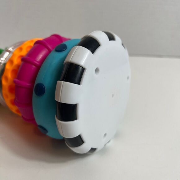 Sassy Stacks of Circles Stacking Ring STEM Learning Toy, 9 Piece Set - Picture 4 of 5